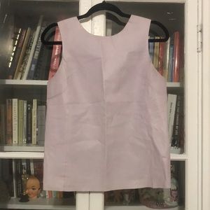 Pale violet Vince lambskin Tank